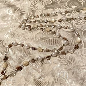 Maurices - Opalescent Beaded Necklace